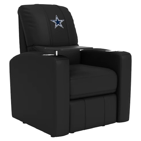 Stealth Power Plus Recliner With Dallas Cowboys Primary Logo